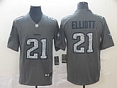 Nike Cowboys 21 Ezekiel Elliott Gray Camo Vapor Untouchable Limited Jersey,baseball caps,new era cap wholesale,wholesale hats